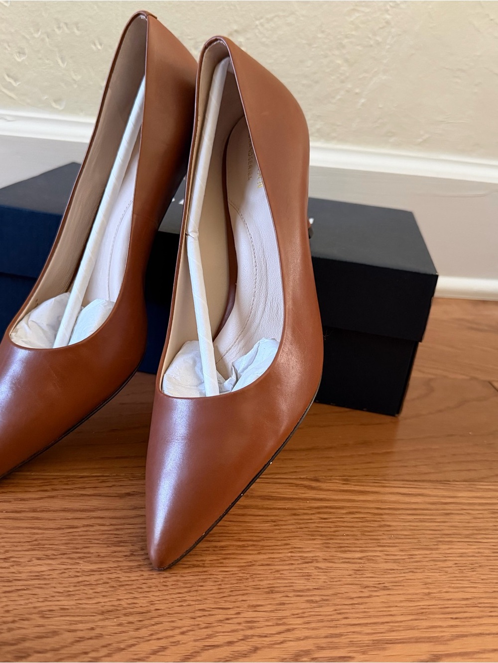 Cole Haan Classic Pointed-Toe Women's Pumps in Brown